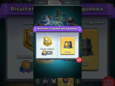 #10: Apriamo il BAULE di LEGA ORO di 5° posizione!😊☺😊☺