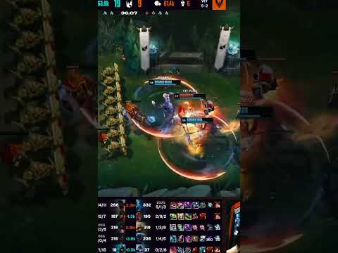 BDS Sheo Wukong SoloKill VIT Perkz Azir - VIT vs BDS 2023 LEC Winter #shorts
