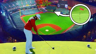 Playing GOLF on a Baseball Field! PGA Tour 2K21