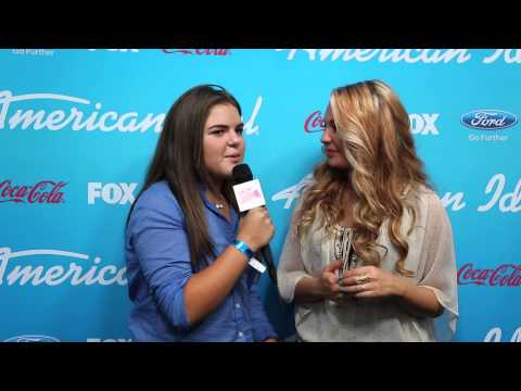 JANELLE ARTHUR AMERICAN IDOL INTERVIEW DAY 2!!! AMERICAN IDOL FINALS JANELLE ARTHUR