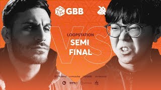 I love how he's moving his hands around and acting like hes talking when that sound comes on（00:08:25 - 00:14:57） - RYTHMIND vs SO-SO | Grand Beatbox Battle 2019 | LOOPSTATION Semi Final