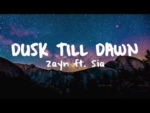 ZAYN - Dusk Till Dawn ft. Sia (Brooks Remix)