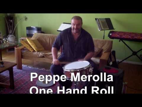 One Handed Drum Roll - by Peppe Merolla