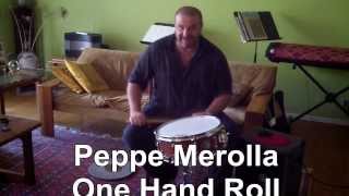 One Handed Drum Roll - by Peppe Merolla