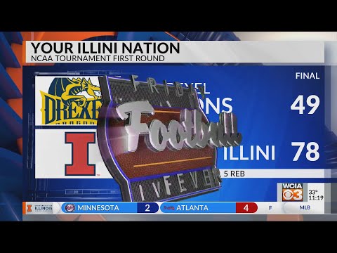 Bret Beherns reports after Illinois's opening round win over Drexel