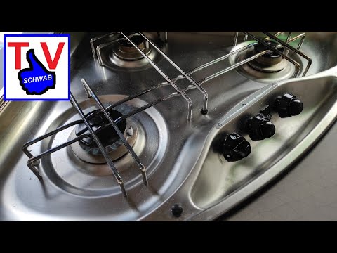 Gasherd Wohnmobil anmachen Anleitung / Gas kochen braten WoMo Wohnwagen WoWa / Herd Essen tutorial