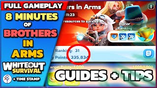 ❄️ Whiteout Survival - ⚔️Brothers in Arms Complete Guides & Tips - [ Gameplay + Time Stamps]