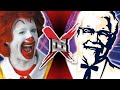 Ronald McDonald VS Colonel Sanders McDonald S Vs KFC DBX