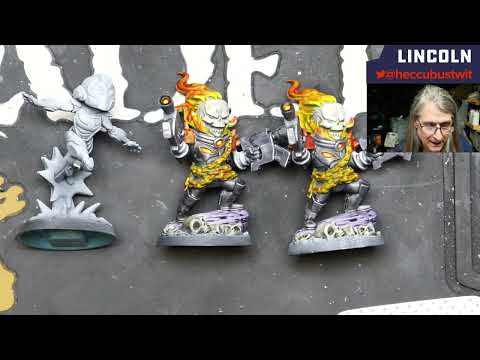 GameNight! PaintNight!! | Today! Marvel United - Cosmic Ghost Rider & Ironheart @10:30am PDT