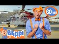 Blippi Explores A Helicopter More Vehicles For Kids Educational Videos For Kids