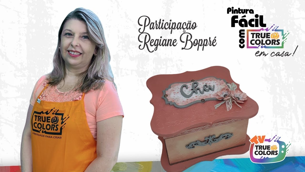 Pintura fácil em casa com Regiane Boppré