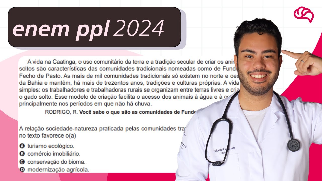 Resolução em Vídeo — Questão 69 ENEM 2024 PPL