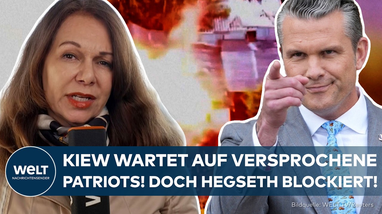 UKRAINE-KRIEG: "Lebensgefährliches Problem!" Hegseths Zögern wird Ukrainern zum Verhängnis