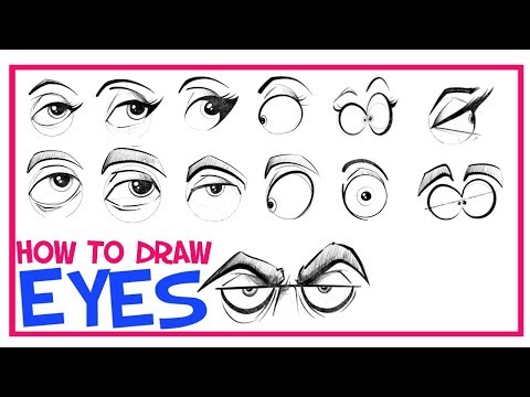 How To Draw Eyes: CARTOONING 101 #4