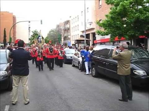Fiestas de Coslada 2013. Procesión de la Virgen del Amor Hermoso. AM Pasión y Muerte (Ajalvir)