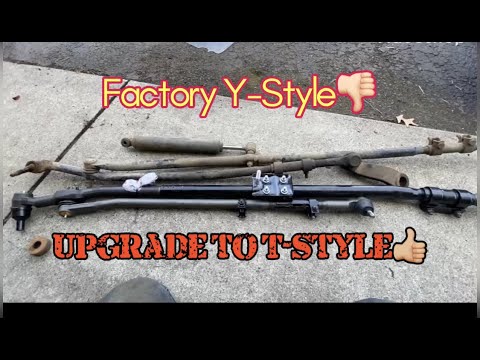 Upgrading Dodge Ram Y-style steering to 2008 T-style Steering