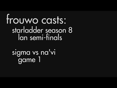 Navi vs Sigma // Game 1 // Starladder 8 LAN Semifinals