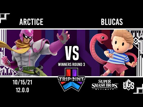 Tripoint Smash Ultimate 116 - Winners Round 3 - Arctice(Captain Falcon) Vs. Blucas(Lucas)