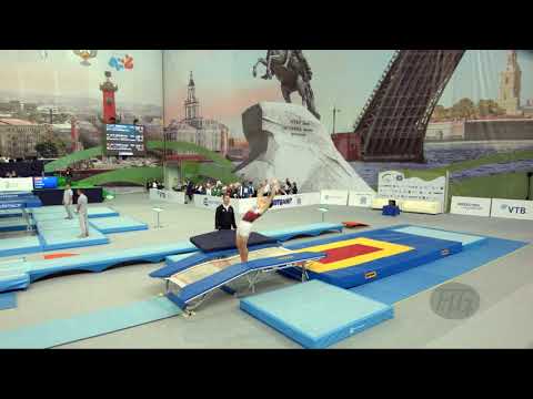 SUNDQUIST Callum (CAN) - 2018 Trampoline Worlds, St. Petersburg (RUS) - Qualif Double Mini R2
