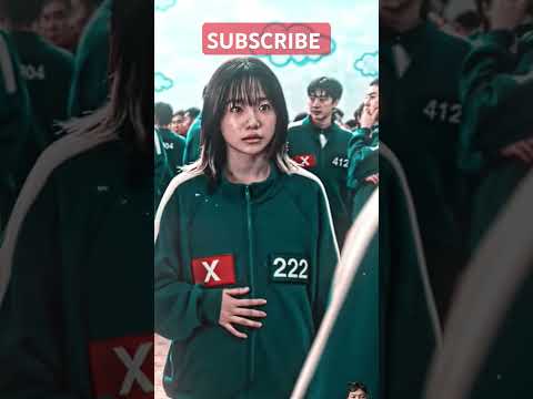 Player 222 first contact with them & get help cause pregnant! Subscribe for more! #squidgame #viral