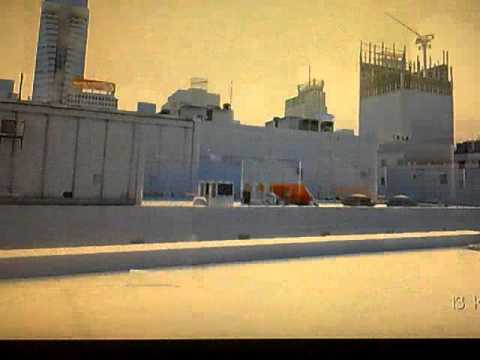 Mirror's edge glitch:fake door freefall