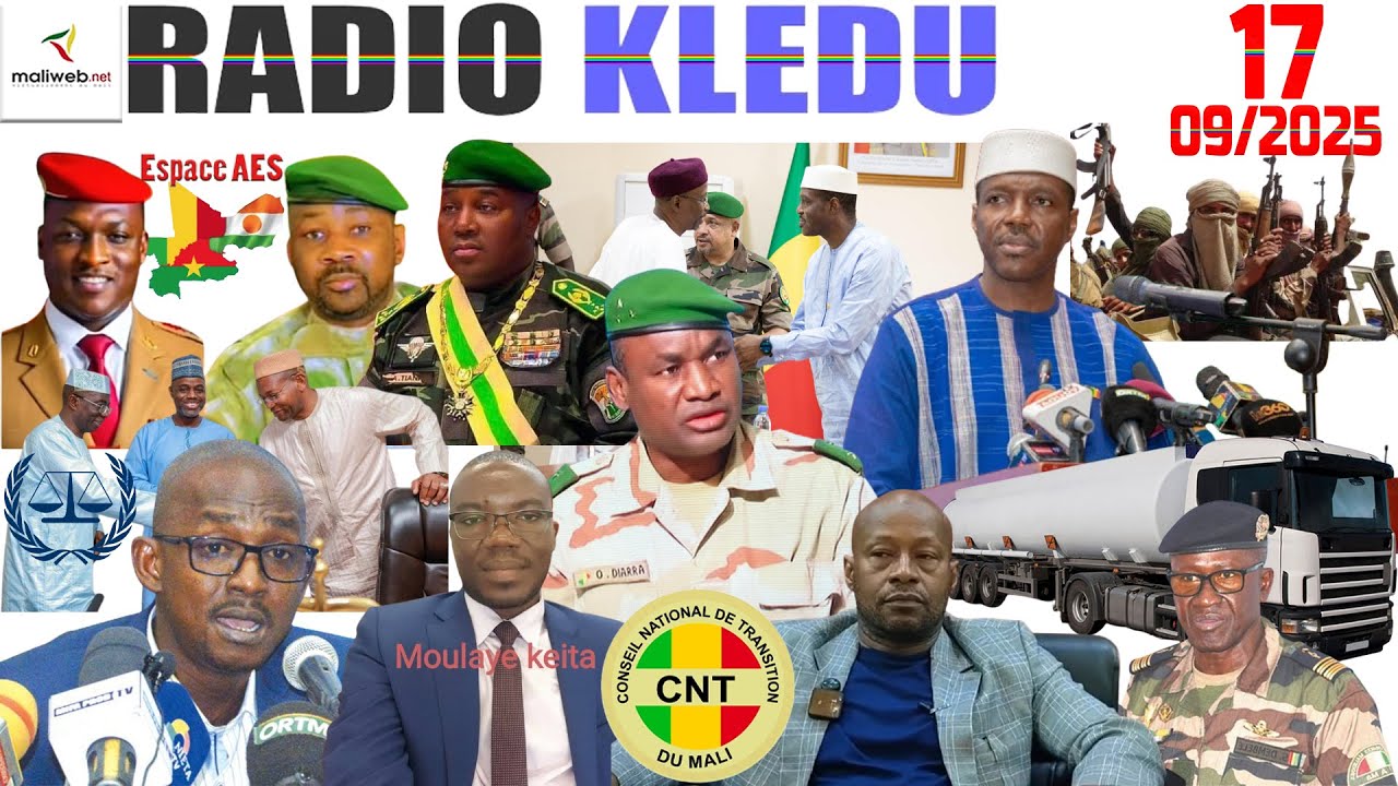 La Revue de Presse de la RADIO KLEDU du 17 Septembre 2025