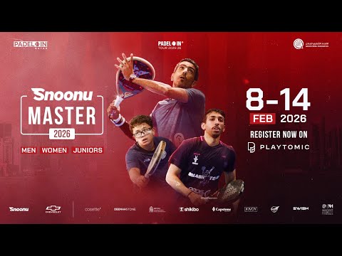 SNOONU MASTER - PADEL 🎾 IN TOUR 2025-26 -  COURT 8