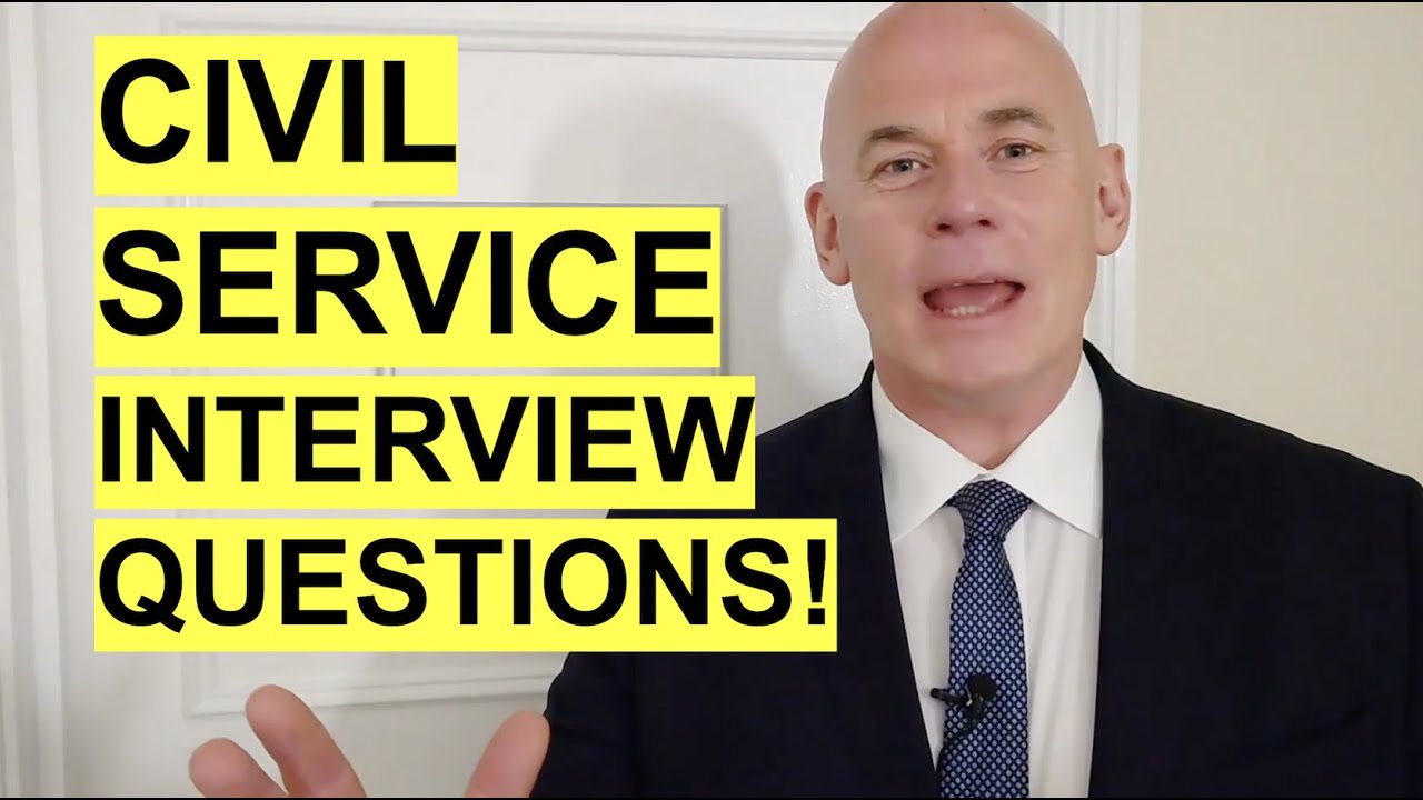 How do I prepare for a civil service interview?
