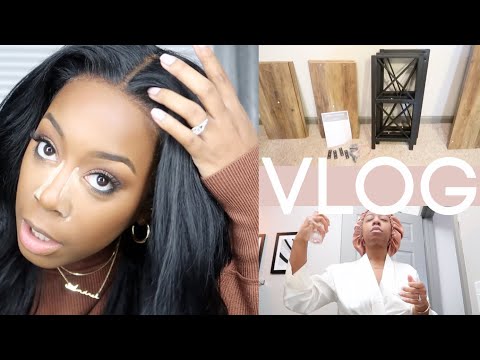 WEEKLY VLOG #20 (CHILL & PRODUCTIVE) | GRWM TO FILM + NEW ENTRYWAY DECOR + MORE | Andrea Renee