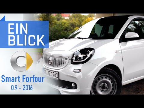 Smart Forfour 2016 0.9 Turbo - Smarter Kleinwagen für vier? Vorstellung, Test & Kaufberatung