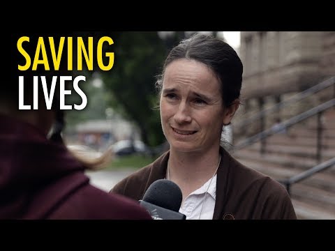 Pro-life activist: Despite arrests, brings "love where there is no love"