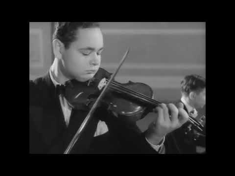 Michael Rabin and Garvey play the 1st movement of Schubert Violin Sonata in A Major, Op. 162 (1953)