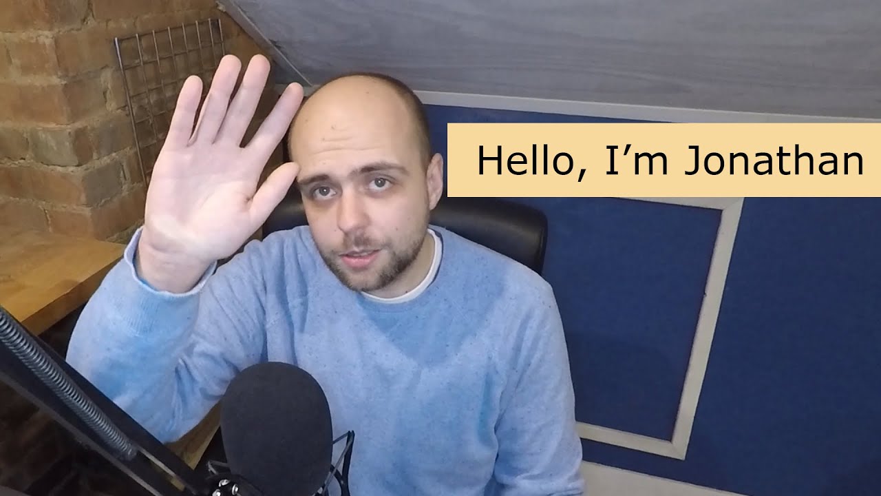 Hello, I'm Jonathan - YouTube