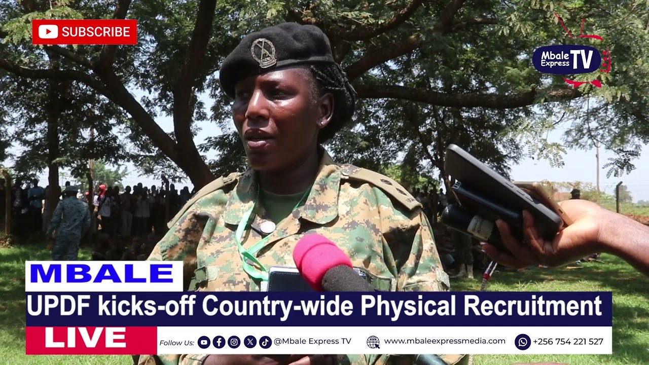 UPDF kicks off Nation Wide Physical Recruitment exercise 
