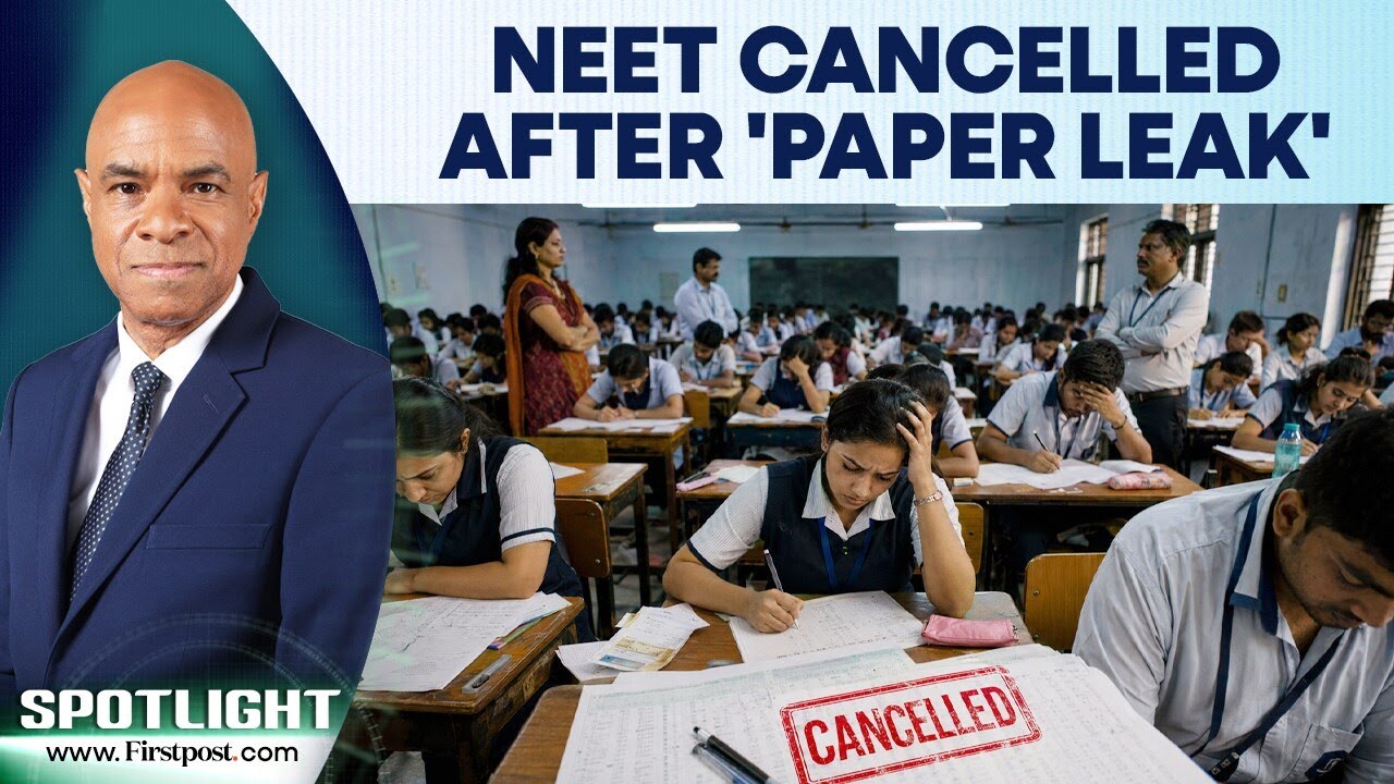 NEET Paper Leak Controversy: NTA Cancels Exam, Re-Test To Be Held Soon | Firstpost