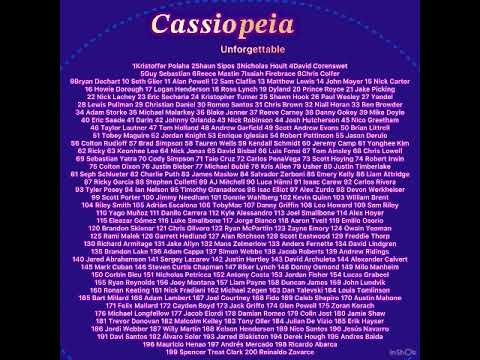 𝑪𝒂𝒔𝒔𝒊𝒐𝒑𝒆𝒊𝒂 Unforgettable (In Paradise) (Throwback Wednesday)