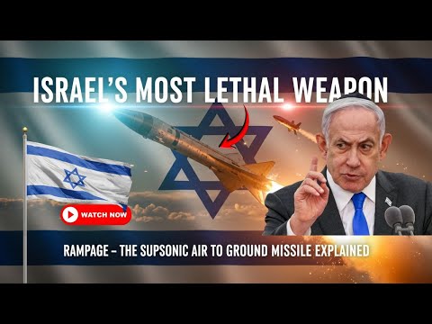 Rampage Missile Explained Israel’s Supersonic Strike Weapon Explained