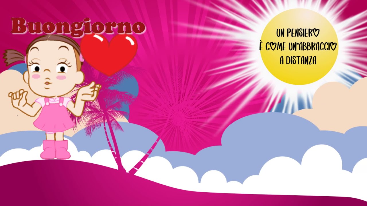 Buongiorno🌞 con un'abbraccio a distanza