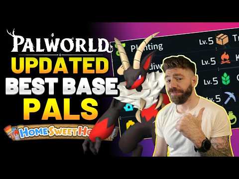The NEW BEST Base Pals For Each Job | Workspeed, Role Overlap, Early Game & More