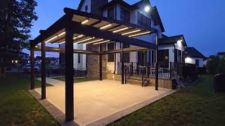 Pergola! - Not such an expensive word anymore! with the Pergola from "Awning Elegance"