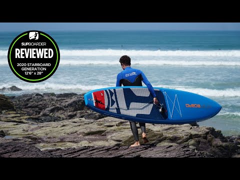 Starboard Generation 12'6"x28" Carbon Top 2020 SUPboarder review