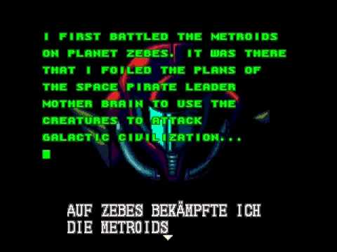 Let's play Super Metroid German - part 1: Story-Time