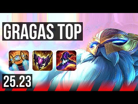 GRAGAS vs MORDEKAISER (TOP) | 19/0/6 | EUW Master | 25.23