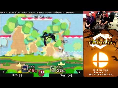 Oro?! (Roy) vs. Sago (Luigi) - PM Grand Finals CLASH III