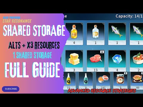 Blue Protocol Star Resonance: Shared Storage Alts Guide - Why & How to Use Them!