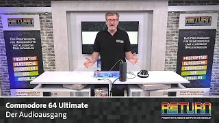 Commodore 64 Ultimate: Der Audioausgang
