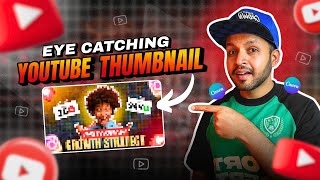 🤯 How to Design Eye-Catching YouTube Thumbnails in Canva? | YouTube Thumbnail Tutorial