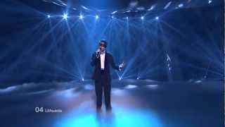 Donny Montell - Love Is Blind (Lithuania) Eurovision 2012 Grand Final Original HD 720P
