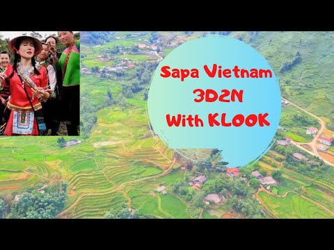 Sapa Vietnam 3 days 2 nights with KLOOK