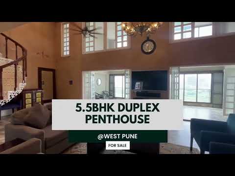 Luxurious 5.5 BHK Duplex Penthouse with 360 degree city view